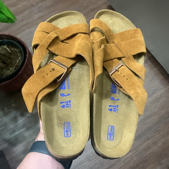 BIRKENSTOCK WOMEN'S LUGANO SOFT FOOTBED MINK 
$145 Women’s 10/ EU 41 - Picture 6 of 6